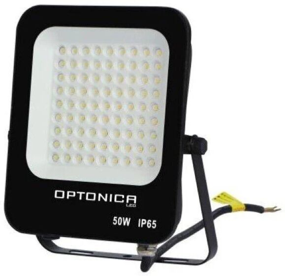 Projecteur LED Extérieur SMD 50W IP65 Noir - Blanc Froid 6000K - 8000K - SILAMP