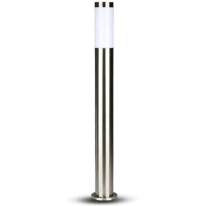 Borne de Jardin Acier Inoxydable 80cm IP44 pour Ampoule E27 - SILAMP