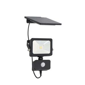 Projecteur Solaire LED 10W IP44 avec Detecteur de Mouvement et Panneau - SILAMP