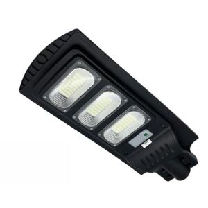 Luminaire LED Urbain Solaire 30W IP65 (Barre metallique incluse) - Blanc Froid 6000K - 8000K - SILAMP