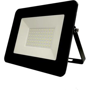 Projecteur LED Noir Exterieur 50W IP65 - Blanc Neutre 4000K - 5500K - SILAMP