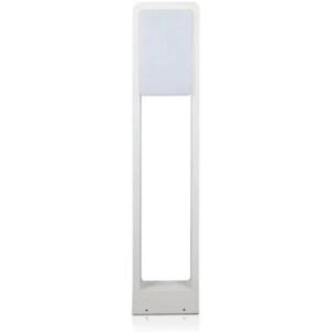 Borne de Jardin Design Blanche 10W LED Samsung IP65 - Blanc Neutre 4000K - 5500K - SILAMP