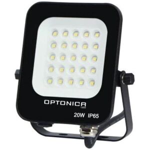 Projecteur LED Extérieur SMD 20W IP65 Noir - Blanc Neutre 4000K - 5500K - SILAMP