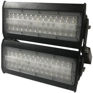 Projecteur LED Industriel 100W IP65 Noir - Blanc Froid 6000K - 8000K - SILAMP