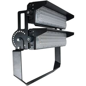 Projecteur LED Puissant Industriel 500W 170lm/W IP66 Noir Orientable - Blanc Neutre 4000K - 5500K - SILAMP