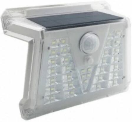 Applique Murale Solaire LED 0.65W IP44 33 Led avec Détecteur de Mouvement - Blanc Froid 6000K - 8000K - SILAMP