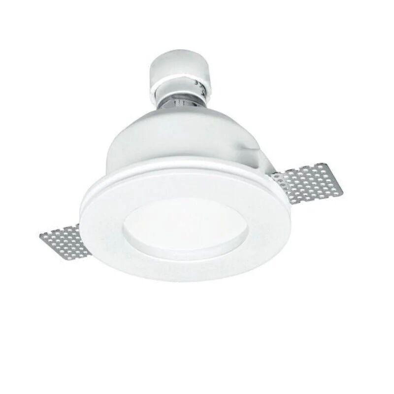 Support Spot GU10 LED Rond Ø120mm + vitre opaque - SILAMP
