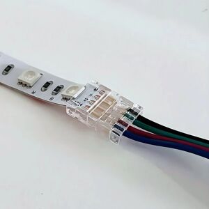 Connecteur Simple pour Ruban LED RGB 10mm IP20 - SILAMP