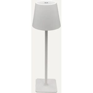 Lampe de Table Rechargeable Tactile Blanche 3W CCT - SILAMP