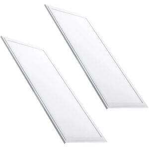 Panneau LED 60x30 36W Blanc (Pack de 2) - Blanc Froid 6000K - 8000K - SILAMP