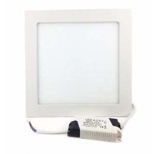 Spot LED Extra Plat Carre BLANC 18W - Blanc Froid 6000K - 8000K - SILAMP