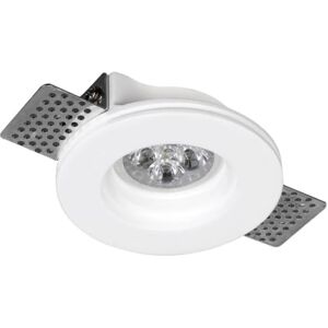 Support Spot GU10 LED Rond Blanc Ø100mm - SILAMP