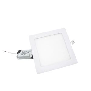 Spot LED Extra Plat Carre 12W Blanc - Blanc Neutre 4000K - 5500K - SILAMP