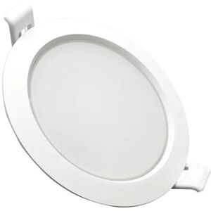 Spot LED Encastrable BLANC 10W Ø115mm - Blanc Chaud 2300K - 3500K - SILAMP