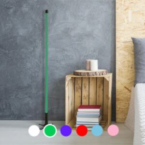 Lampe Tube Neon sur Pied Vert 134cm - SILAMP