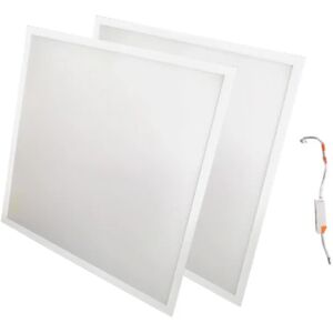 Panneau LED 60x60 48W BLANC (Pack de 2) - Blanc Neutre 4000K - 5500K - SILAMP