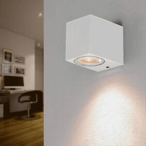 Applique Murale Design Blanche LED IP44 3W - Blanc Neutre 4000K - 5500K - SILAMP