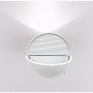 Applique Murale LED Ovale 7W IP44 BLANC - Blanc Neutre 4000K - 5500K - SILAMP