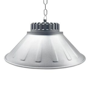 Cloche LED Industrielle 100W 120° Argent - Blanc Froid 6000K - 8000K - SILAMP