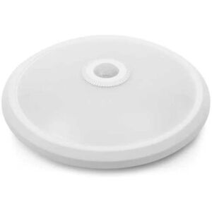 Plafonnier LED Rond 18W avec Detecteur de Mouvement Crepusculaire 220V - Blanc Froid 6000K - 8000K - SILAMP