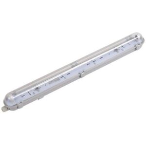 Reglette etanche pour tube LED T8 60cm IP65 (boitier vide) - SILAMP