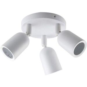 Spot LED en saillie Triple Orientable BLANC pour ampoule GU10 - SILAMP