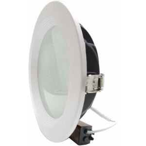 Spot LED Encastrable Rond Blanc Opale 30W Ø226mm - Blanc Chaud 2300K - 3500K - SILAMP