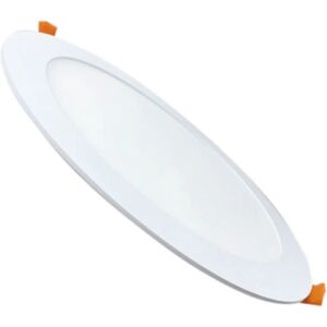 Spot LED Extra Plat Rond BLANC 24W Ø225mm - Blanc Froid 6000K - 8000K - SILAMP