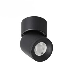 Spot LED Orientable 6W Noir pour Rail Magnetique Extra Plat MM30 - Blanc Neutre 4000K - 5500K - SILAMP