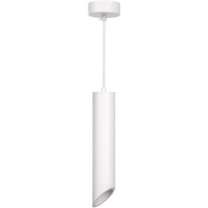 Suspension Luminaire Biseautee GU10 IP20 30cm Blanc - SILAMP