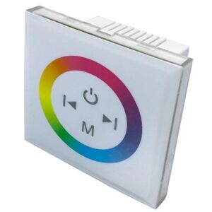 Variateur LED RGB Tactile Blanc 12V/24V - SILAMP