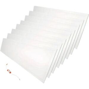 Panneau LED 120x30 48W BLANC (Pack de 8) - Blanc Chaud 2300K - 3500K - SILAMP