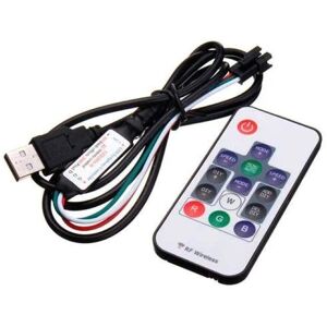 Contrôleur & Télécommande pour ruban Digital 5V RGB - SILAMP