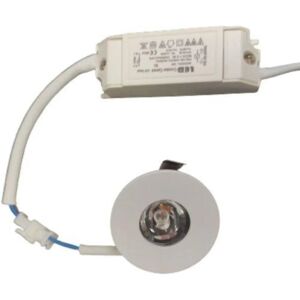 Mini Spot LED Encastrable 3W 24° Rond - Blanc Chaud 2300K - 3500K - SILAMP