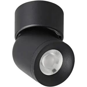 Spot LED Orientable 6W Noir pour Rail Magnétique Extra Plat MM30 - Blanc Neutre 4000K - 5500K - SILAMP