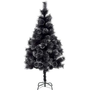 Conforama Sapin artificiel H150 cm PAILLETTE coloris noir