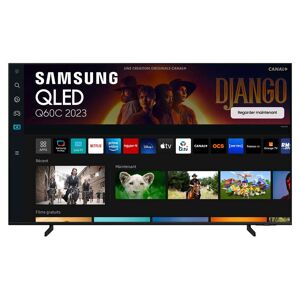 Samsung Téléviseur 214 cm UHD 4K QLED SAMSUNG TQ85Q60C