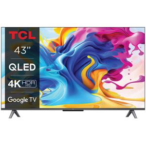 TCL Téléviseur 108 cm UHD QLED TCL 43C645