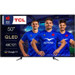 TCL Téléviseur 126 cm UHD 4K QLED TCL 50C645