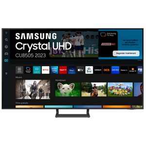 Samsung Téléviseur 138 cm UHD 4K SAMSUNG TU55CU8505