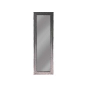 Conforama Miroir 43x133cm RITA coloris noir/argent