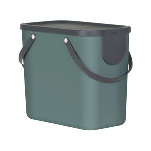 Conforama Poubelle de cuisine 25 L ALBULA coloris vert