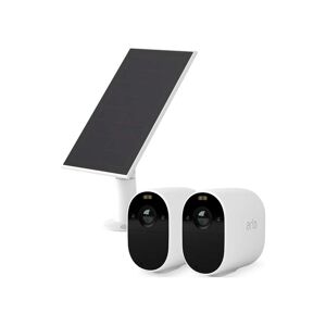 ARLO Caméra de surveillance Arlo essential caméra + panneau solaire - Publicité