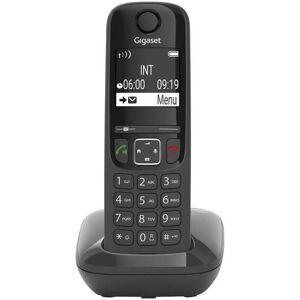 Siemens Téléphone fixe Sans fil GIGASET AS690 SOLO NOIR