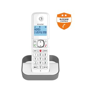 Alcatel Téléphone fixe sans fil ALCATEL ALC F860 SOLO GRIS - Publicité