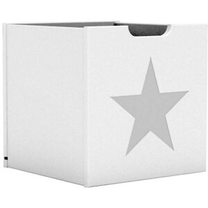 Conforama Casier de rangement STAR coloris blanc