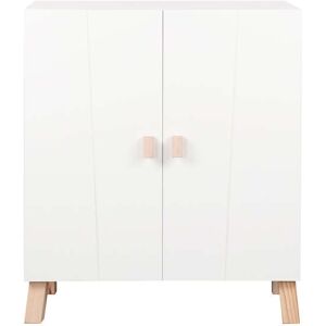 Conforama Rangement chambre FOREST coloris blanc