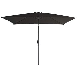 Conforama Parasol sans pied 200 cm DOKOS coloris noir