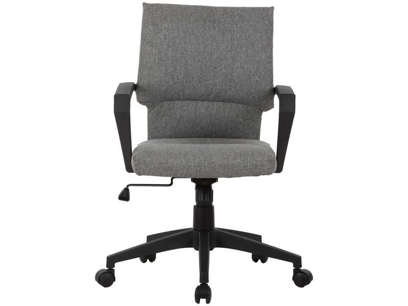 Conforama Chaise de bureau GOTHA coloris gris