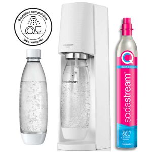 SODASTREAM Machine à soda SODASTREAM TERRA BLANCHE PACK LAVE VAISSELLE